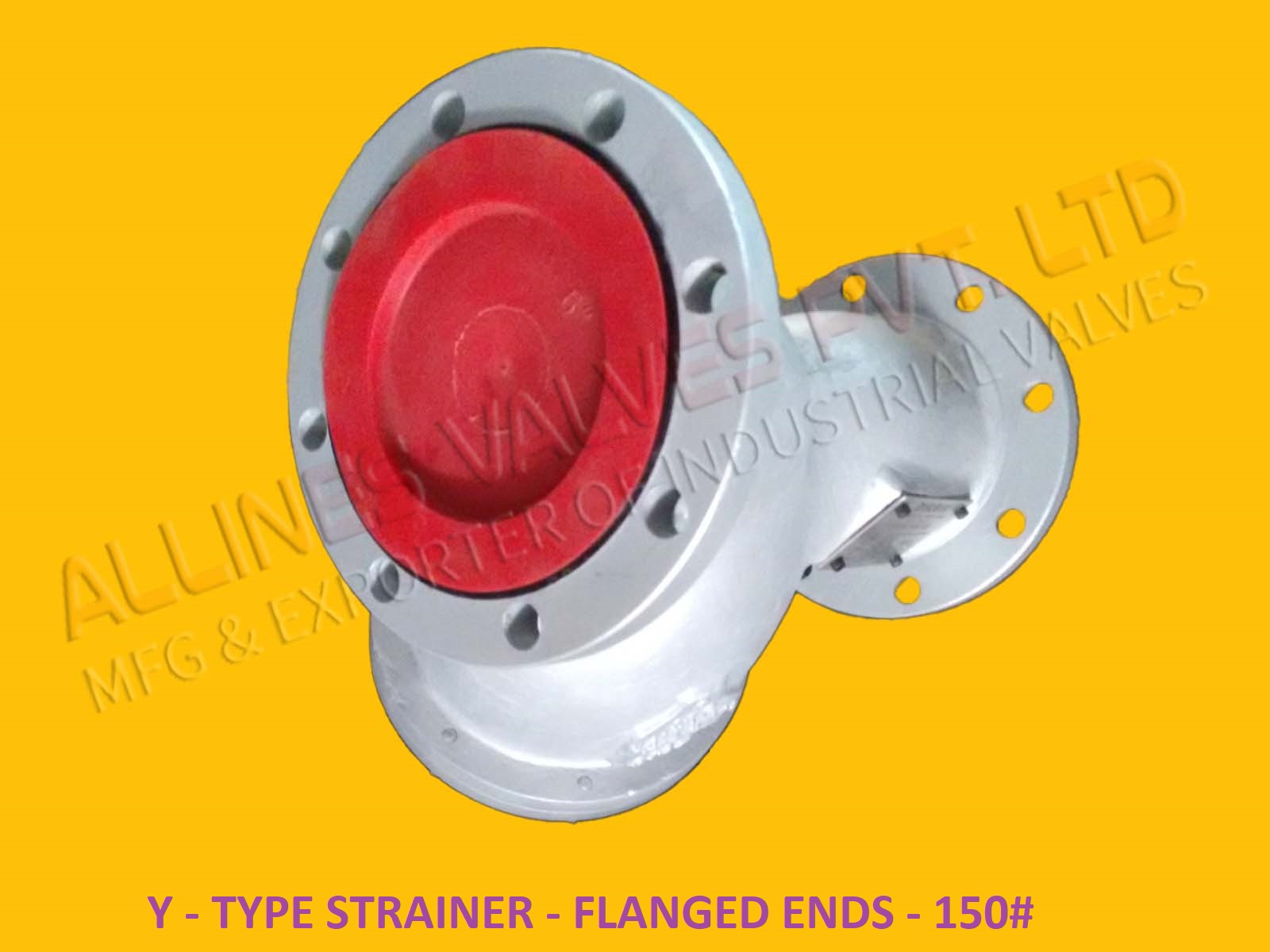 PTFE LINED Y-GLOBE VALVE